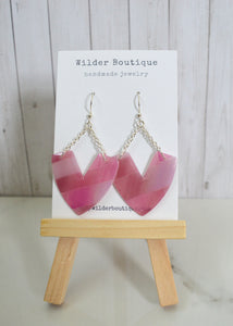 Pink Jelly Earrings